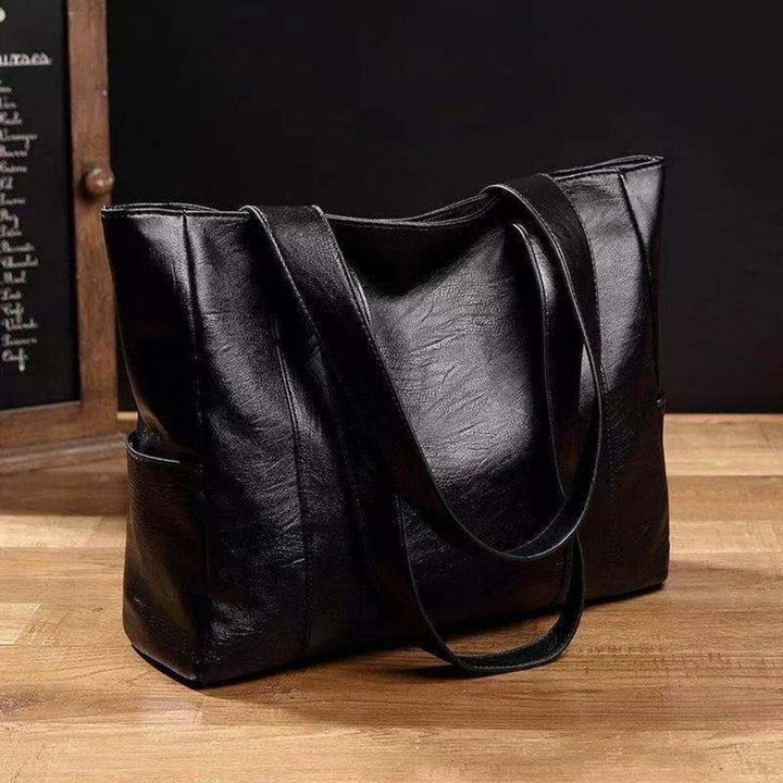 Charlotte | Women's Large-Capacity Vintage Leather Shoulder Tote Bag 0