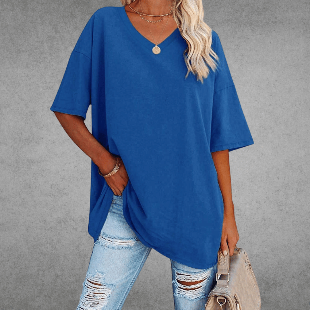 Cherie | Casual & Stylish V-Neck T Shirt 1