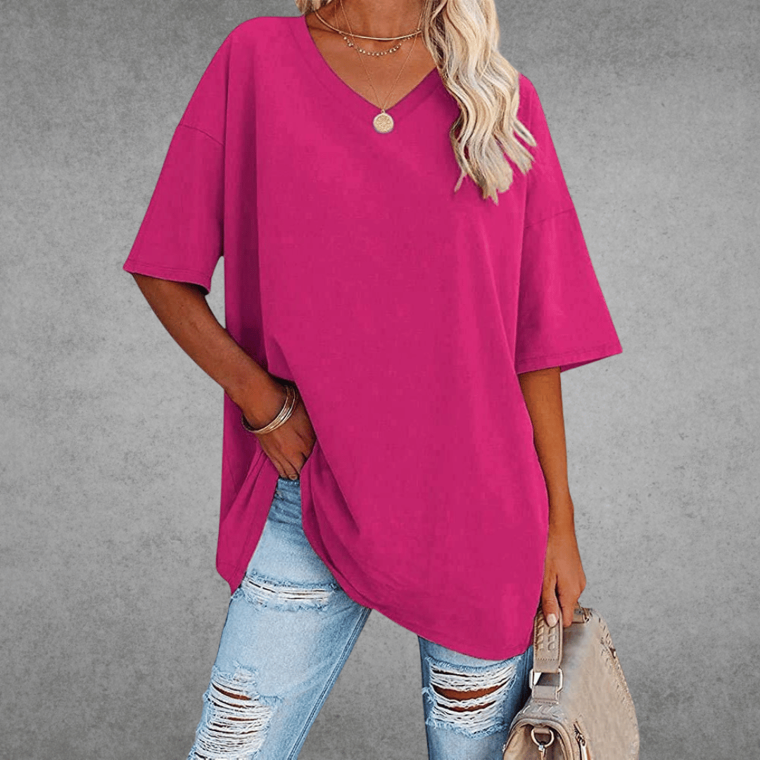 Cherie | Casual & Stylish V-Neck T Shirt 3