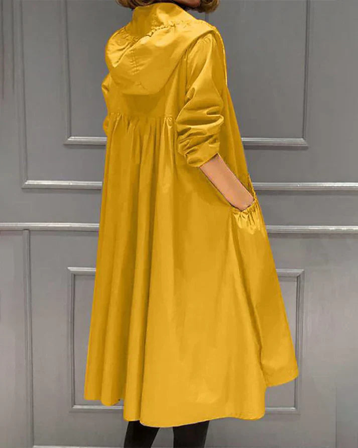 Christina | Elegant and versatile long women's jacket 1