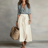 Amelia | Stylish And Comfortable Two-Piece Skirt Set