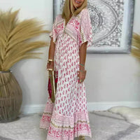 Juliette | Flowing & Stylish Women's Printed Maxi Dress