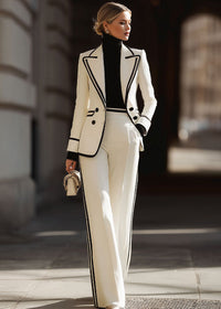 Victoria | Completo pantaloni doppiopetto strutturato