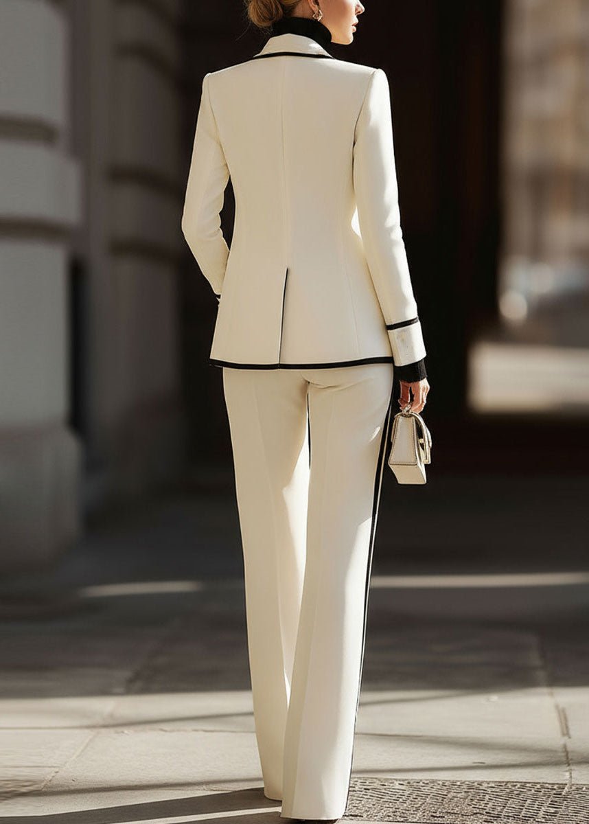 Cleo | Elegant Women's Suit – Structured Double Breasted Pant Suit Set 4