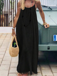 Ivy | Elegant and Breathable Backless Maxi Dress