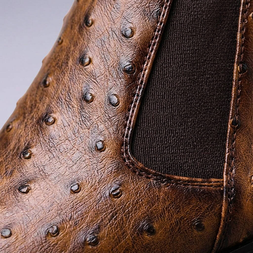 Colt Legacy Ostrich Leather Boots 4