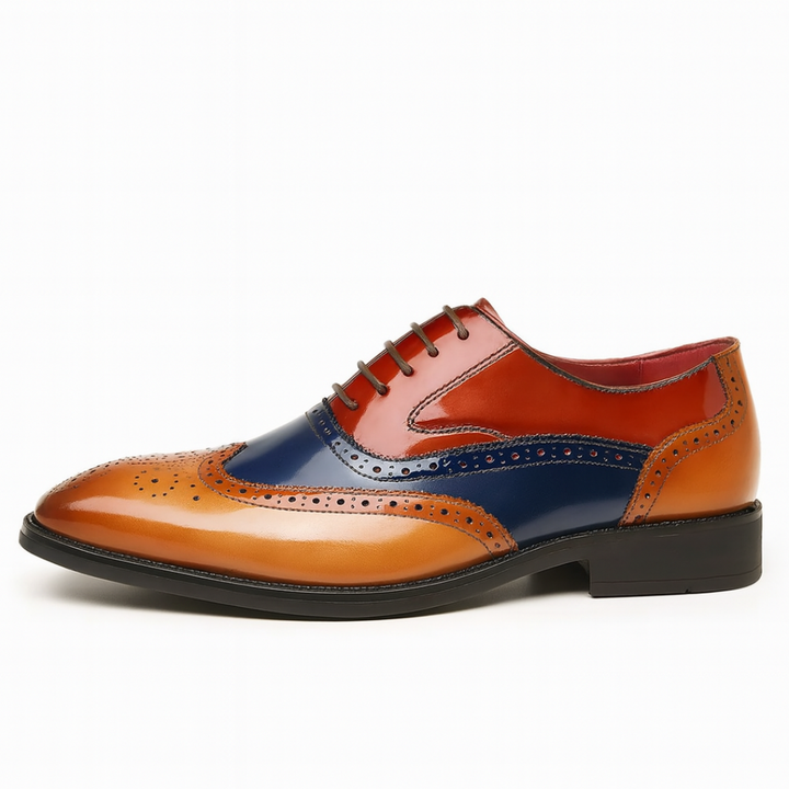 Creston | Elegant Wingtip Design Men's Brogue Shoes 3