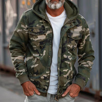 Ethan | Comfortable and rugged camouflage cargo jacket