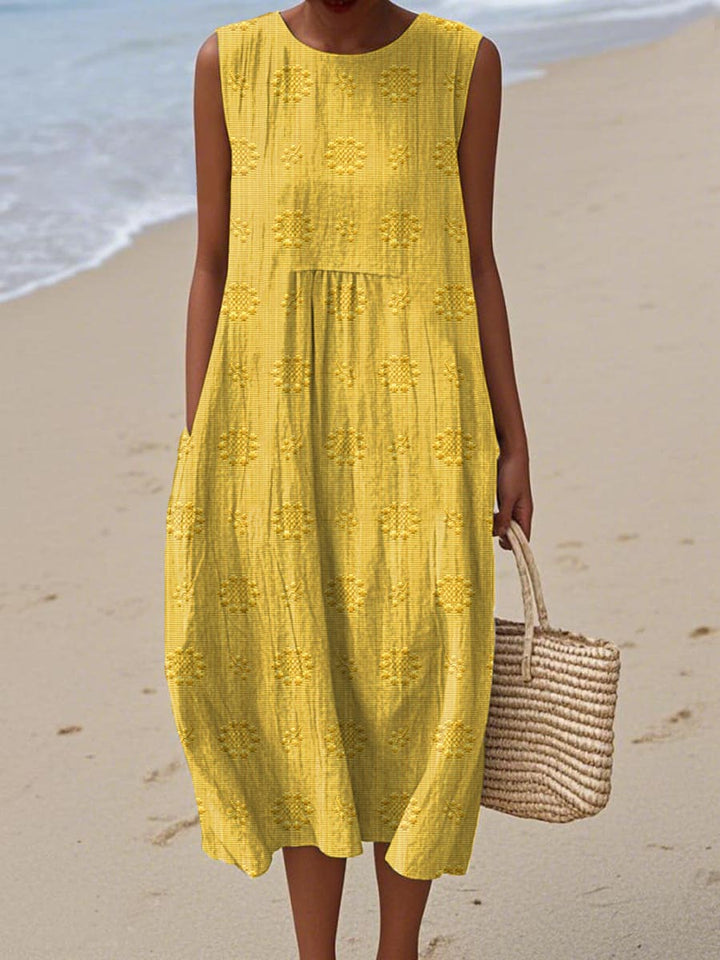Dahlia | Elegant Lightweight Midi Dress with Pockets – Summer Dresses for Women 2