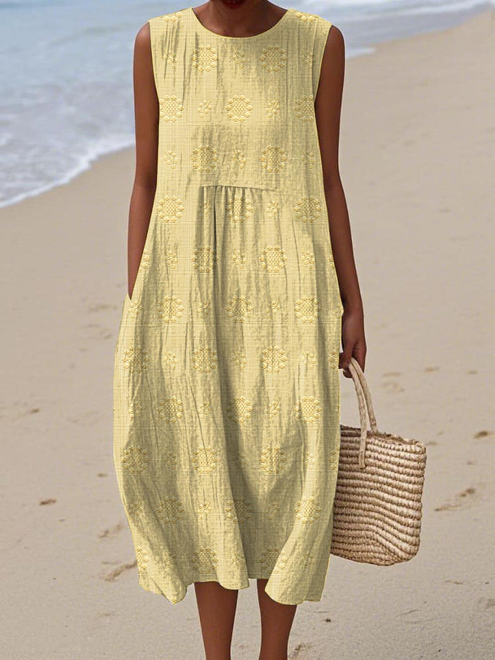 Dahlia | Elegant Lightweight Midi Dress with Pockets – Summer Dresses for Women 6
