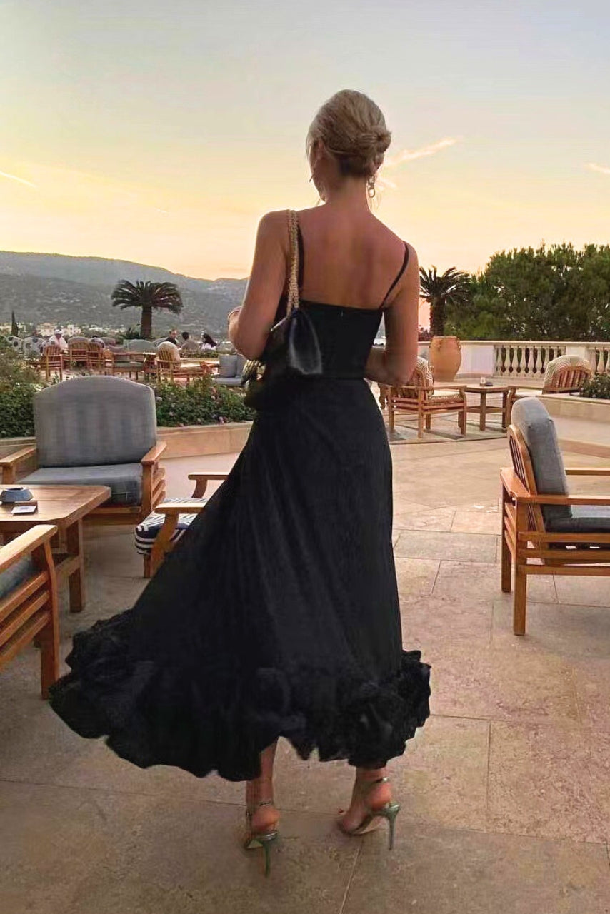 Dahlia | Evening Dress Flowing Elegant Formal Wedding Guest Style 2