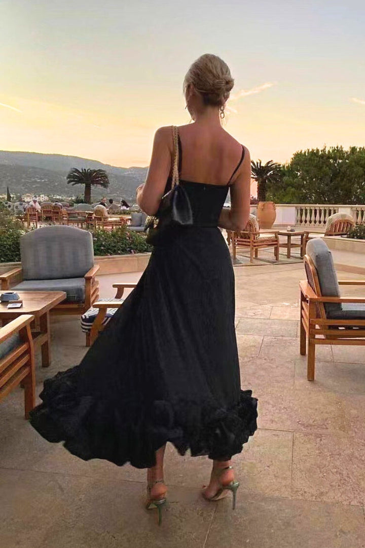 Dahlia | Evening Dress Flowing Elegant Formal Wedding Guest Style 2