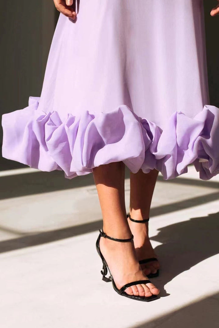 Dahlia | Evening Dress Flowing Elegant Formal Wedding Guest Style 8