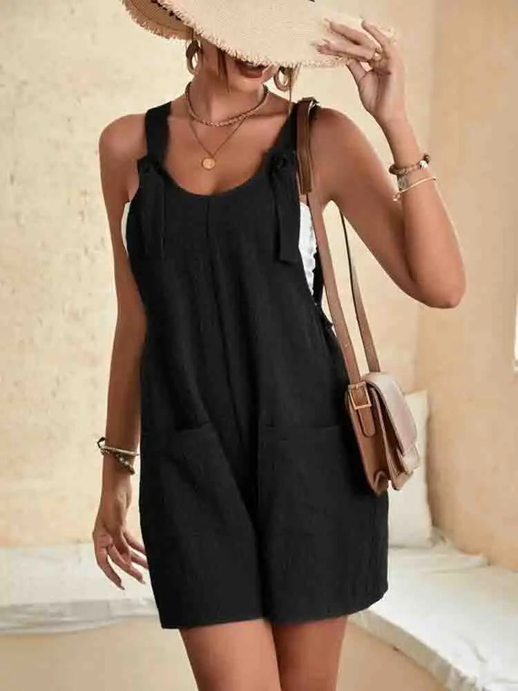 Daisy | Relaxed Fit White Romper – Stylish & Lightweight Women’s Casual Jumpsuit 2