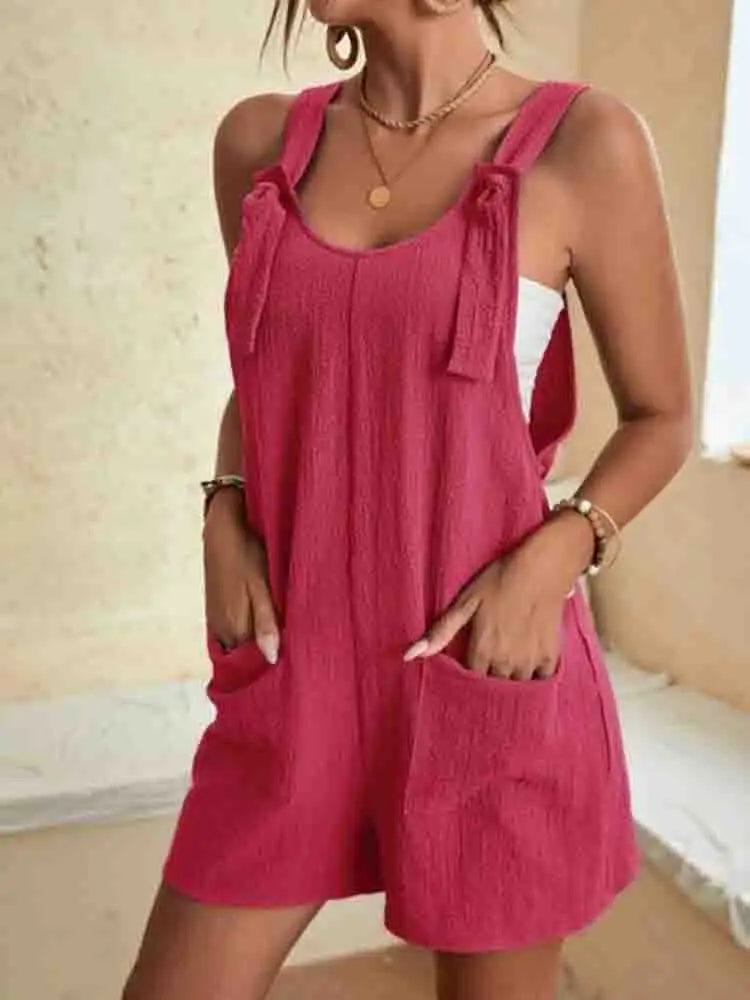 Daisy | Relaxed Fit White Romper – Stylish & Lightweight Women’s Casual Jumpsuit 3