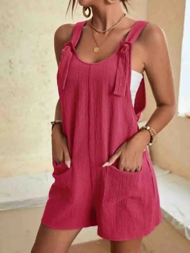 Daisy | Relaxed Fit White Romper – Stylish & Lightweight Women’s Casual Jumpsuit 3