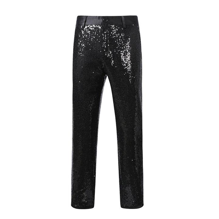 Dante | Sequin Trousers Glamorous Party Fit Comfortable Elastic Waistband 2