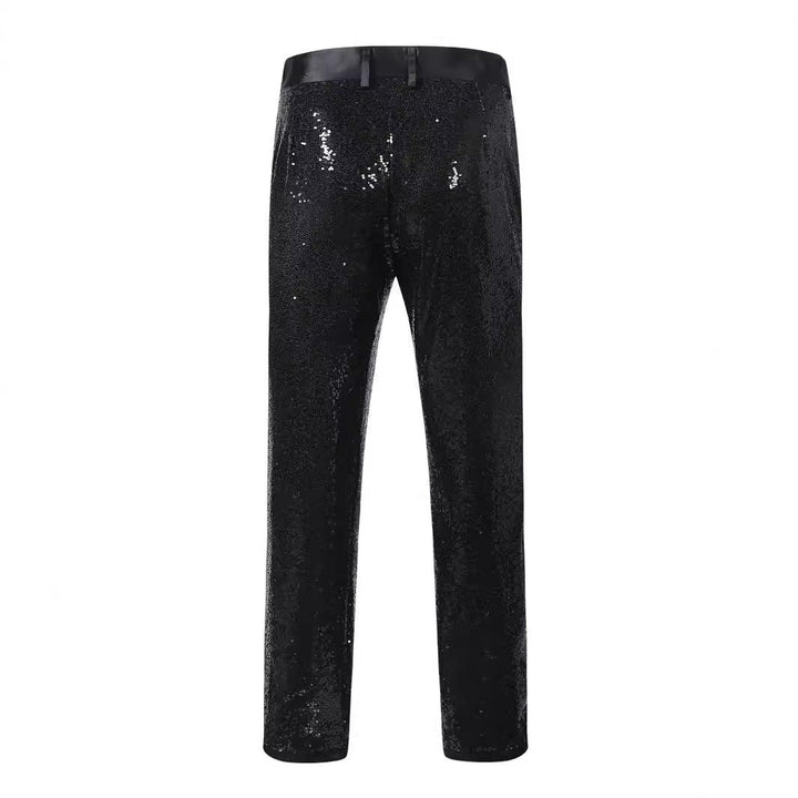 Dante | Sequin Trousers Glamorous Party Fit Comfortable Elastic Waistband 5