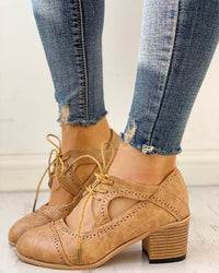 Carolyn | Comfortable & Stylish Women's Lace Up Oxford Shoes