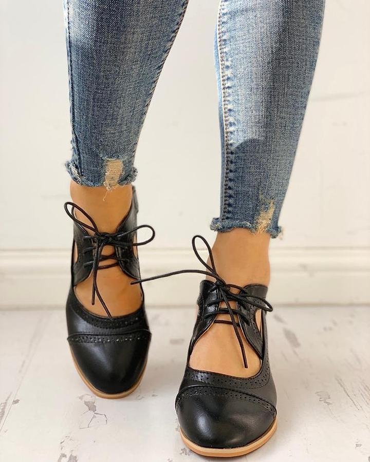 Daphne | Classic, Comfortable & Stylish Women's Lace Up Oxford Shoes 3
