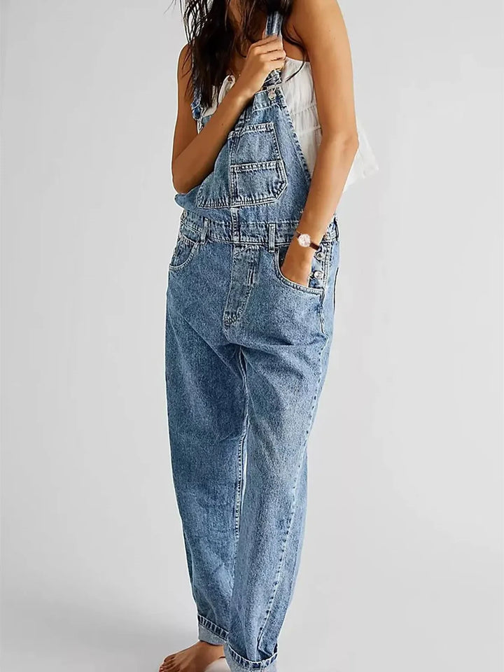 Dara | Comfortable, Stretchy & Casual Women’s Denim Overalls 2