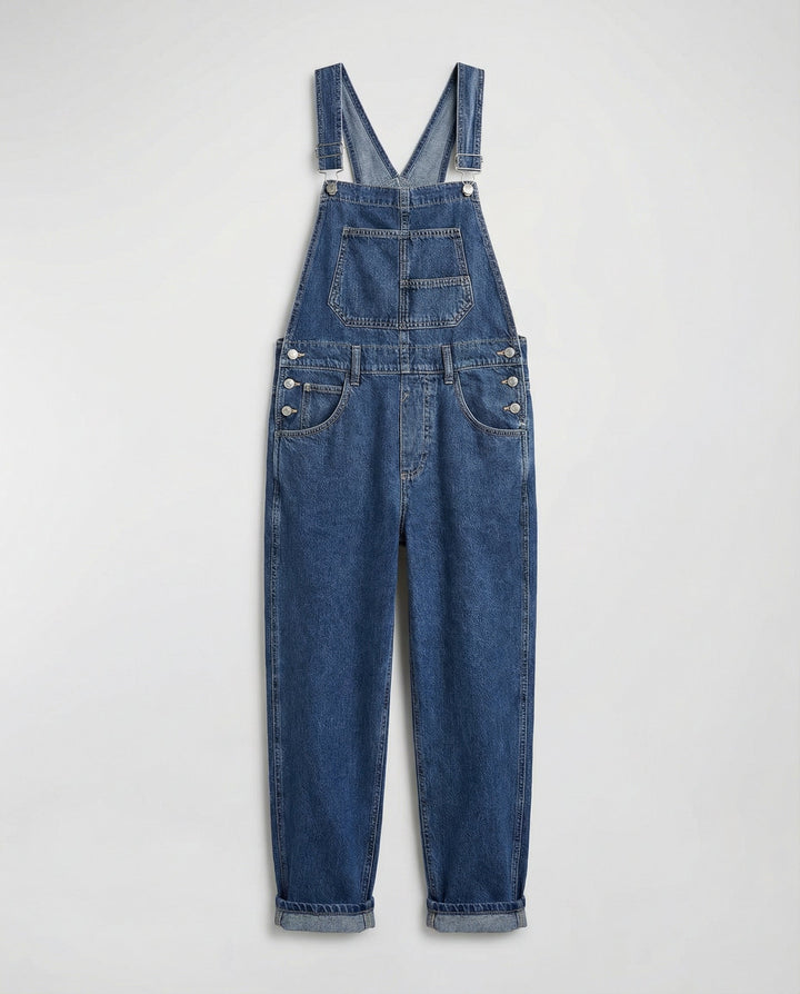 Dara | Stylish & Comfortable Women’s Denim Cross-Back Dungarees 4