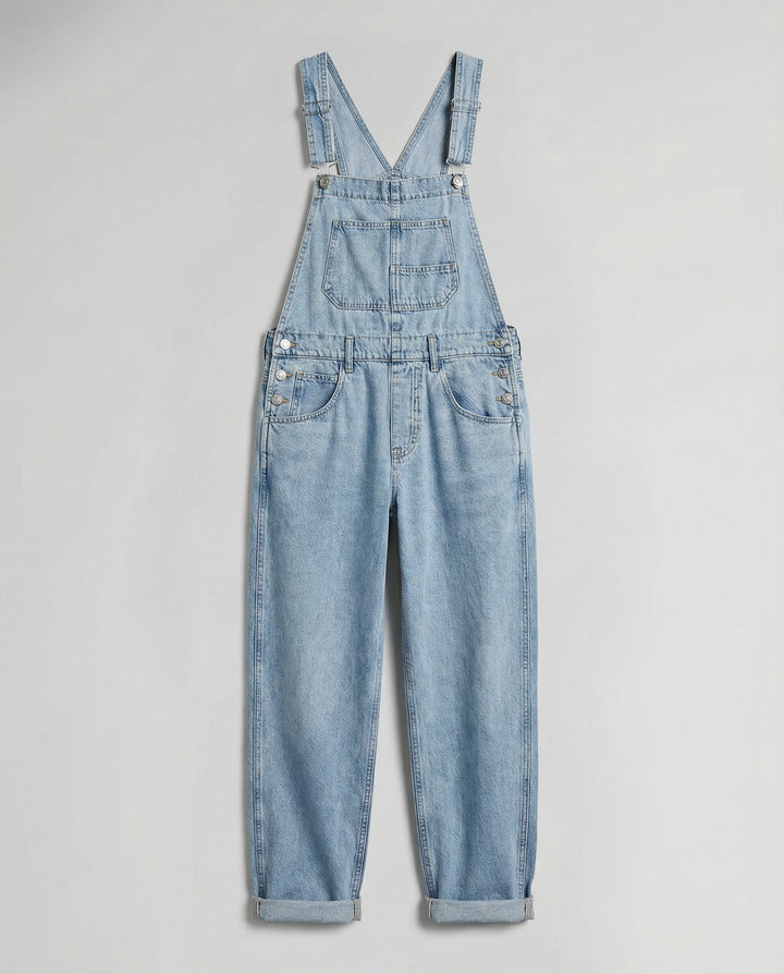 Dara | Stylish & Comfortable Women’s Denim Cross-Back Dungarees 5