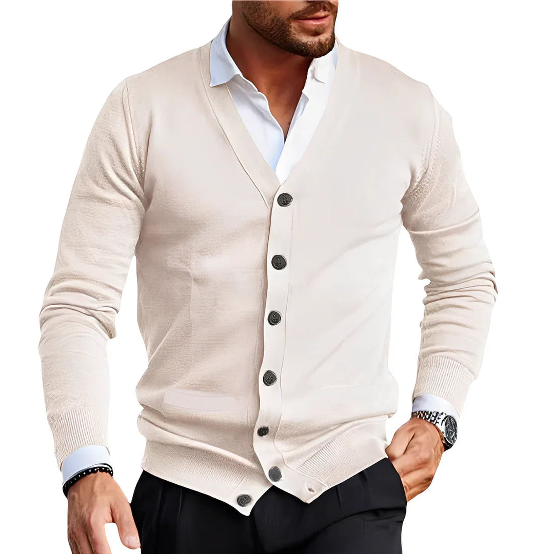 Darian | Casual Men's Cardigan with Timeless Comfort 0