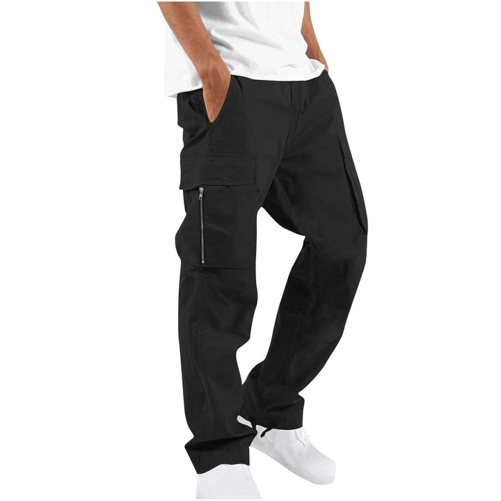 Daxter | Men's Cargo Pants – Black, Breathable & Functional 1