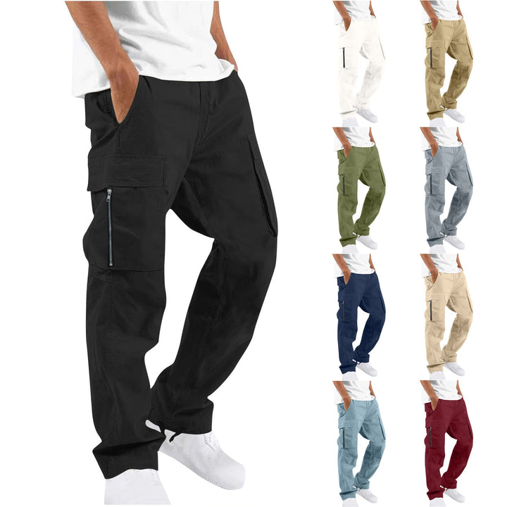 Daxter | Men's Cargo Pants – Black, Breathable & Functional 7