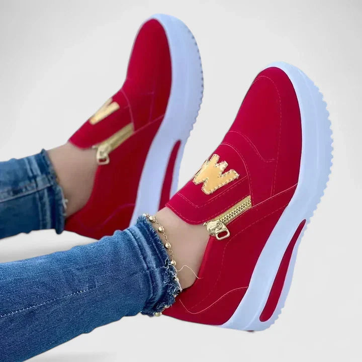 Delphine | Stylish & Comfortable Women's Slip-On Sneakers for Casual Outings 0