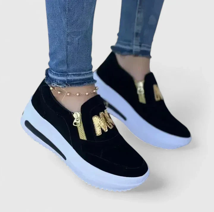 Delphine | Stylish & Comfortable Women's Slip-On Sneakers for Casual Outings 1