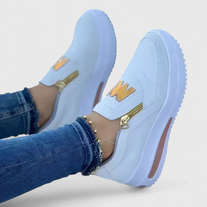 Delphine | Stylish & Comfortable Women's Slip-On Sneakers for Casual Outings 2