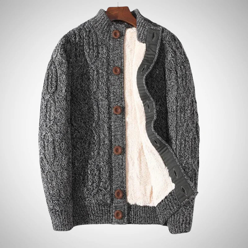 Dorian | Comfortable & Timeless Cable Knit Cardigan 2