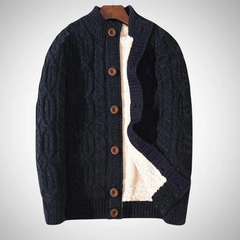 Dorian | Comfortable & Timeless Cable Knit Cardigan 3