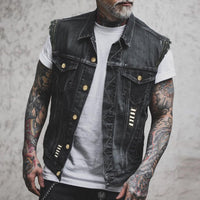 Dylan | Classic Casual Denim Vest For Men
