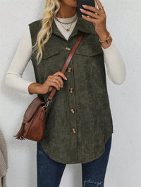 Freya | Relaxed And Stylish Ribbed Vest Shirt