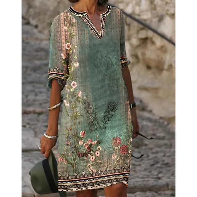 Edda | Knee-length summer dress for women 0