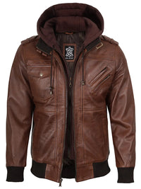 William | Giacca da uomo premium in vera pelle di agnello