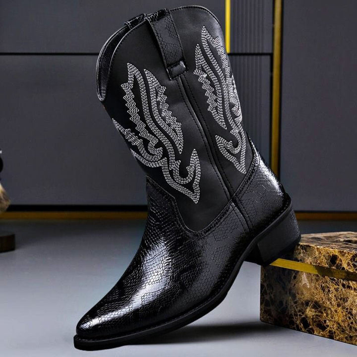 Edmund Prestige Leather Boots 2
