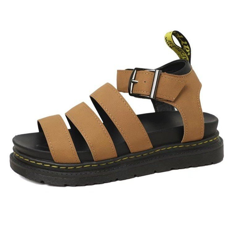 Eleanor | Women's Platform Strappy Comfortable Sandals Buckle Chunky Sole 3