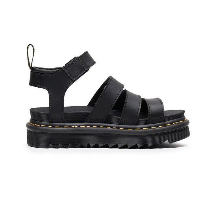 Eleanor | Women's Platform Strappy Comfortable Sandals Buckle Chunky Sole 4