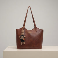 Tracy | Soft Vegan Leather Shoulder Tote Bag