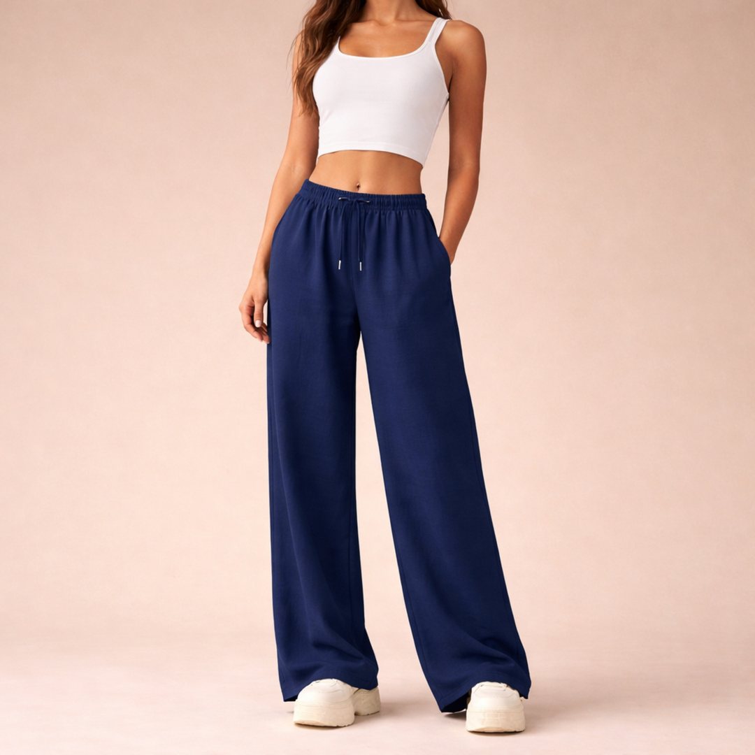 Elina | Joggers for Women Wide Leg Comfortable Casual Style 6