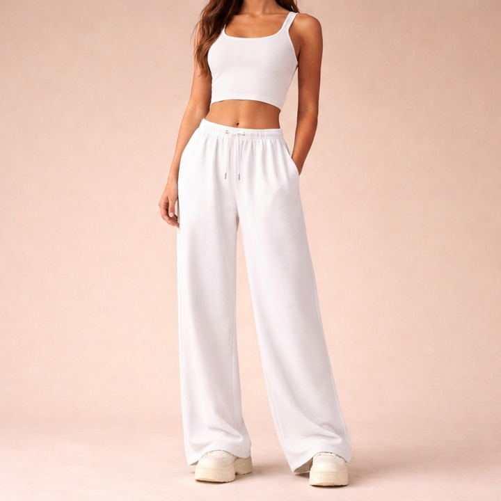 Elina | Joggers for Women Wide Leg Comfortable Casual Style 8