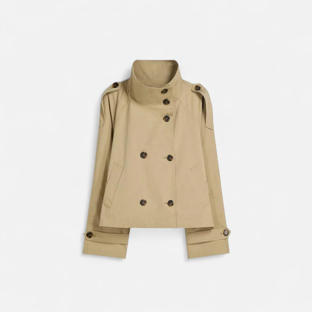 Elira | Chic Women’s Short Trench Coat 0