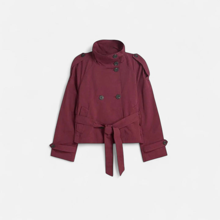 Elira | Chic Women’s Short Trench Coat 4