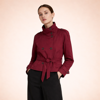 Liana | Elegant And Versatile Women’s Short Trench Coat
