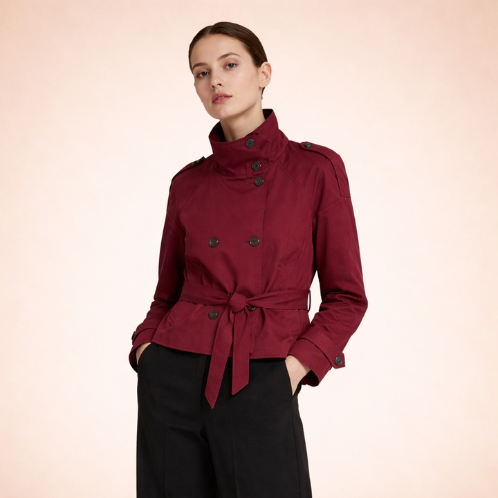 Elira | Chic Women’s Short Trench Coat 5