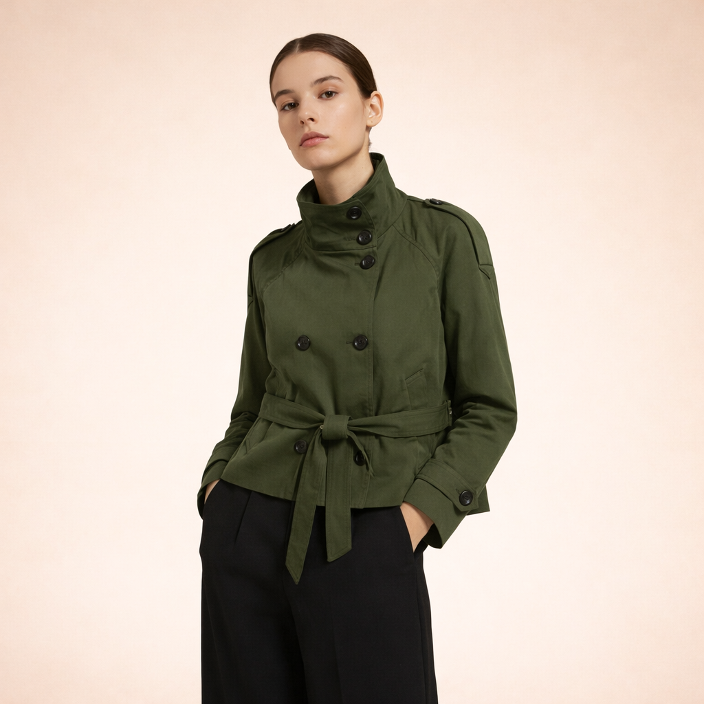 Elira | Chic Women’s Short Trench Coat 7